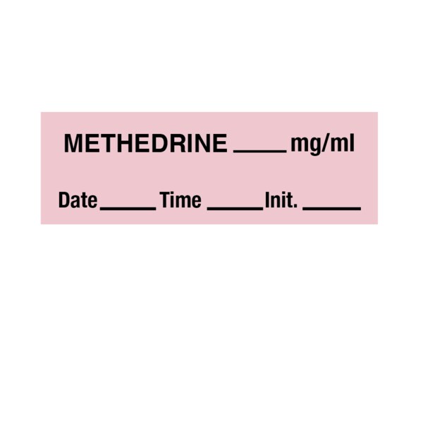 Nevs Tape, Methedrine 1/2" x 500" Pink w/Black SANT-31 - main
